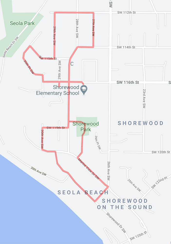 Walk-n-Talk-Shorewood-Map