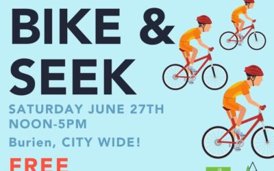 Bike & Seek Around Burien this Saturday, June 27, 2020