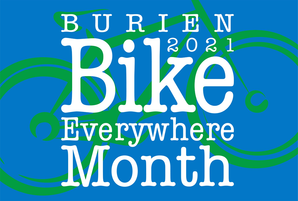Burien Bike Everywhere Month, May 2021