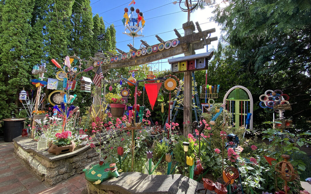 Walk-n-Talk to Rose Acres Hidden Sculpture Garden