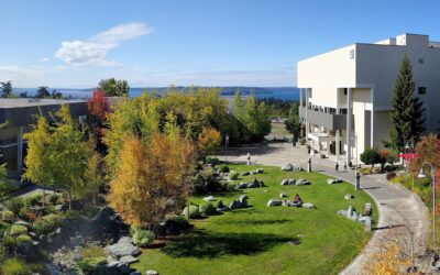 Waterland Walkers Will View Totem Poles, Gardens and Sculptures at Highline College and Beyond on 3/27