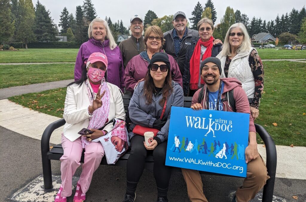 “Hormone Walk” as June Walk with a Doc, Saturday June 15 at 11:00