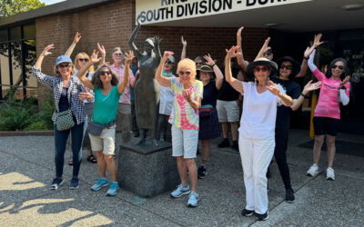 View Our Public Art on the Walk-n-Talk, Sunday July 6