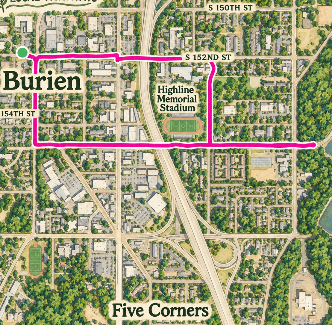 WNT-Town Square to Miller Creek Map